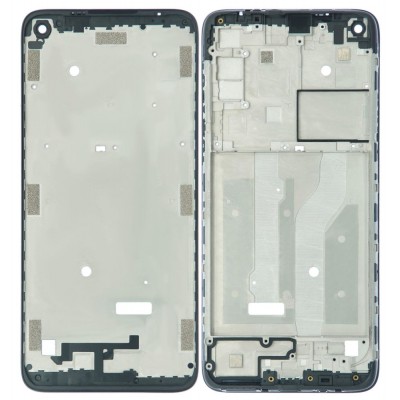 Lcd Frame Middle Chassis For Motorola Moto G8 White By - Maxbhi Com