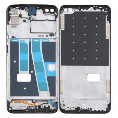 Lcd Frame Middle Chassis For Oppo A52 Black By - Maxbhi Com