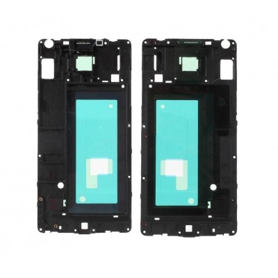 Lcd Frame Middle Chassis For Samsung Galaxy A5 A500yz Silver By - Maxbhi Com