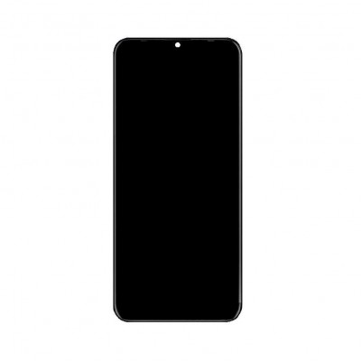 Lcd Frame Middle Chassis For Tecno Camon 12 Black By - Maxbhi Com