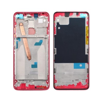 Lcd Frame Middle Chassis For Xiaomi Redmi K30 Red By - Maxbhi Com