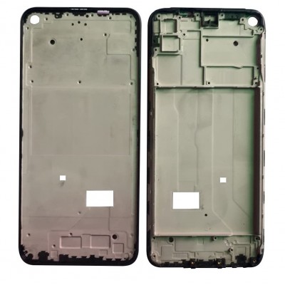 Lcd Frame Middle Chassis For Vivo Y30 White By - Maxbhi Com