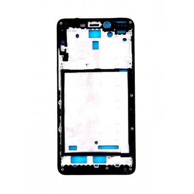 Lcd Frame Middle Chassis For Xiaomi Redmi Note 2 Blue By - Maxbhi Com