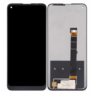 Lcd With Touch Screen For Lg Q61 White By - Maxbhi Com