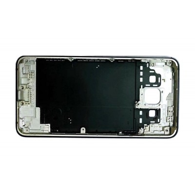 Lcd Frame Middle Chassis For Samsung Galaxy A3 Sma300f Black By - Maxbhi Com