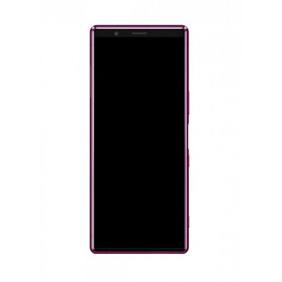 Lcd Frame Middle Chassis For Sony Xperia 5 Black By - Maxbhi Com
