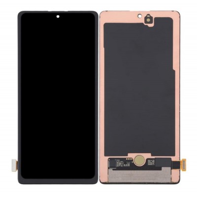 Lcd With Touch Screen For Samsung Galaxy A Quantum Silver By - Maxbhi Com