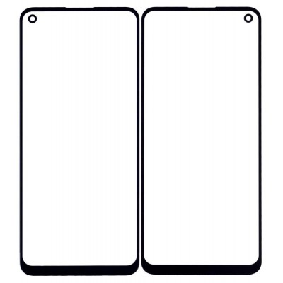 Replacement Front Glass For Infinix Hot 9 Pro Black By - Maxbhi Com