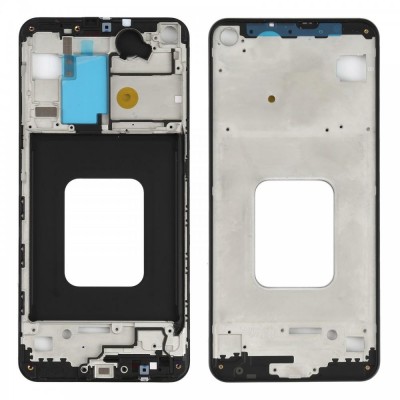 Lcd Frame Middle Chassis For Samsung Galaxy A60 Black By - Maxbhi Com