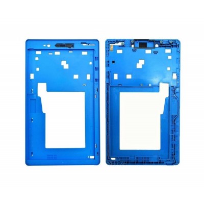 Lcd Frame Middle Chassis For Lenovo Tab3 7 Black By - Maxbhi Com