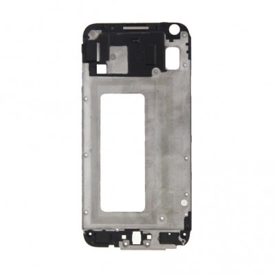 Lcd Frame Middle Chassis For Samsung Galaxy E5 Sme500f Black By - Maxbhi Com