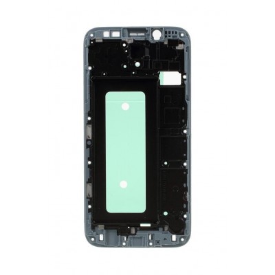 Lcd Frame Middle Chassis For Samsung Galaxy J7 2017 Blue By - Maxbhi Com