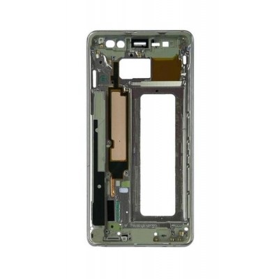 Lcd Frame Middle Chassis For Samsung Galaxy Note Fan Edition Gold By - Maxbhi Com