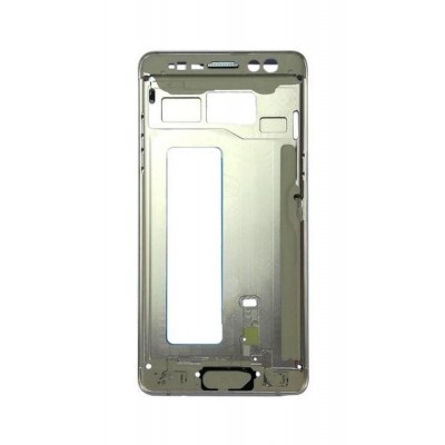 Lcd Frame Middle Chassis For Samsung Galaxy Note Fan Edition Gold By - Maxbhi Com
