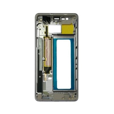 Lcd Frame Middle Chassis For Samsung Galaxy Note Fan Edition Silver By - Maxbhi Com