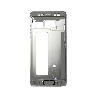 Lcd Frame Middle Chassis For Samsung Galaxy Note Fan Edition Silver By - Maxbhi Com