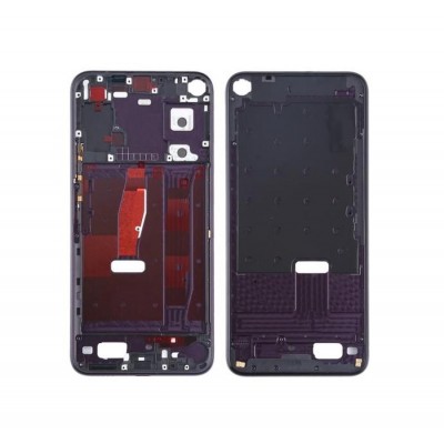 Lcd Frame Middle Chassis For Honor 20 Pro Black By - Maxbhi Com