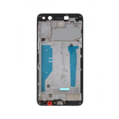 Lcd Frame Middle Chassis For Huawei Y5 2017 Black By - Maxbhi Com