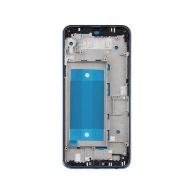 Lcd Frame Middle Chassis For Lg Q60 Blue By - Maxbhi Com