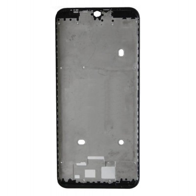 Lcd Frame Middle Chassis For Motorola Moto E6 Plus Black By - Maxbhi Com