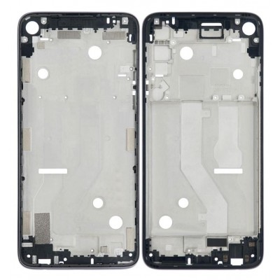 Lcd Frame Middle Chassis For Motorola Moto G Power Black By - Maxbhi Com