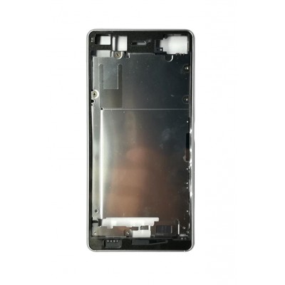 Lcd Frame Middle Chassis For Sony Xperia X Performance White By - Maxbhi Com