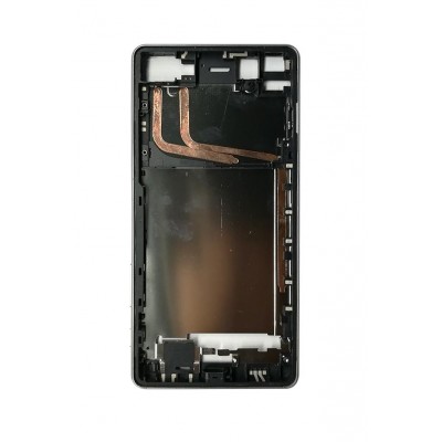 Lcd Frame Middle Chassis For Sony Xperia X Performance White By - Maxbhi Com