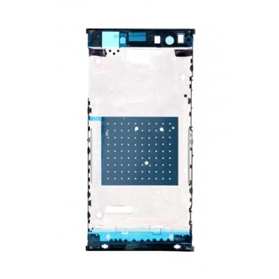 Lcd Frame Middle Chassis For Sony Xperia Xa2 Ultra Black By - Maxbhi Com
