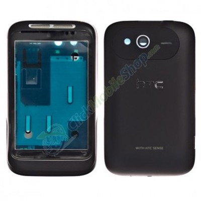 Back Cover For HTC Wildfire S A510e G13 - Black