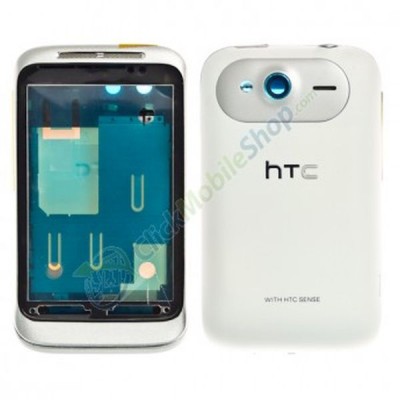 Back Cover For HTC Wildfire S A510e G13 - White
