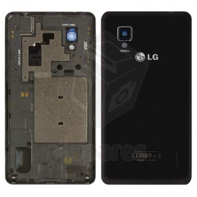 Back Cover For LG Optimus G E975 - Black