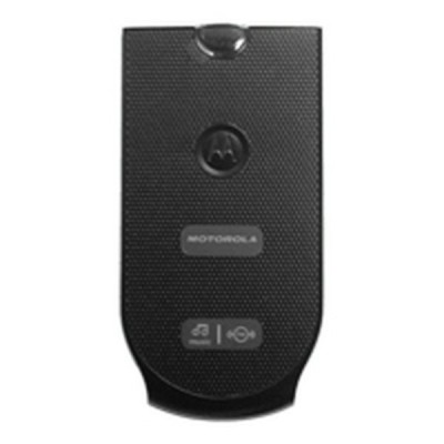 Back Cover For Motorola ROKR E2 - Black