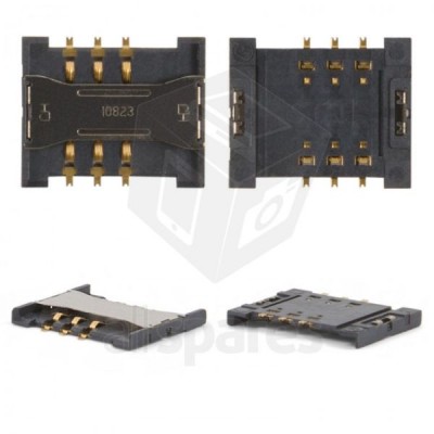 Sim Connector For Samsung J800 Luxe