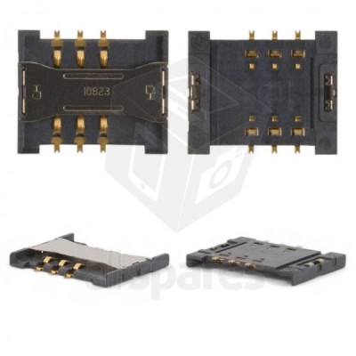 Sim Connector For Samsung S8003 Jet