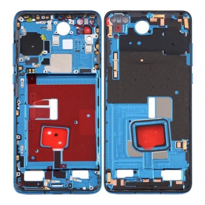 Lcd Frame Middle Chassis For Huawei P40 Blue By - Maxbhi Com