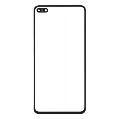 Replacement Front Glass For Huawei P40 Blue By - Maxbhi Com