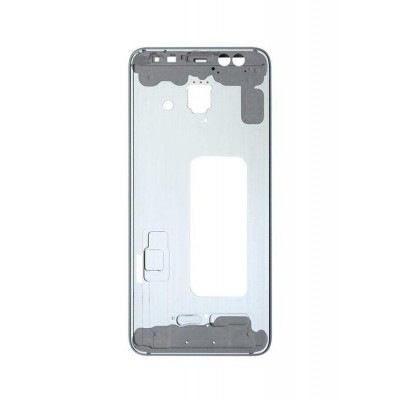 Lcd Frame Middle Chassis For Samsung Galaxy A8 2018 Blue By - Maxbhi Com