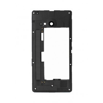 Lcd Frame Middle Chassis For Nokia Lumia 730 Dual Sim Green By - Maxbhi Com