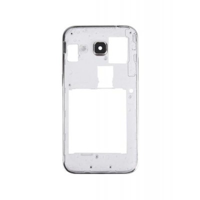 Lcd Frame Middle Chassis For Samsung Galaxy Core Prime Black By - Maxbhi Com