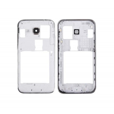 Lcd Frame Middle Chassis For Samsung Galaxy Core Prime Grey By - Maxbhi Com