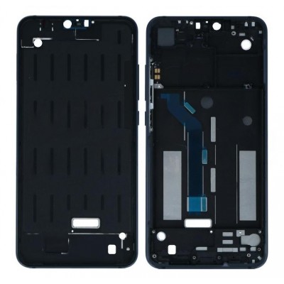 Lcd Frame Middle Chassis For Xiaomi Mi 8 Lite White By - Maxbhi Com