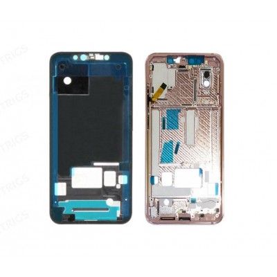 Lcd Frame Middle Chassis For Xiaomi Mi 8 Pro Gold By - Maxbhi Com