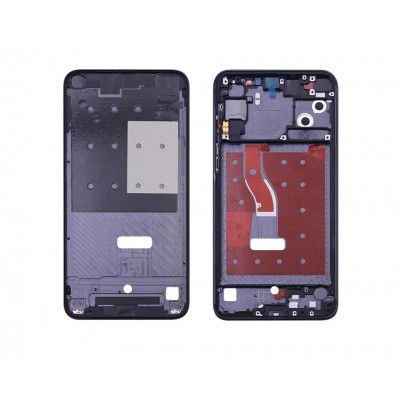 Lcd Frame Middle Chassis For Huawei Nova 4 Black By - Maxbhi Com