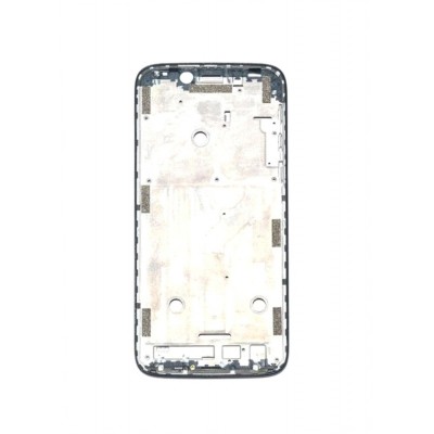 Lcd Frame Middle Chassis For Motorola Moto G7 Play Black By - Maxbhi Com