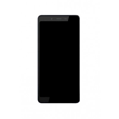Lcd Frame Middle Chassis For Nokia 1 Plus Black By - Maxbhi Com