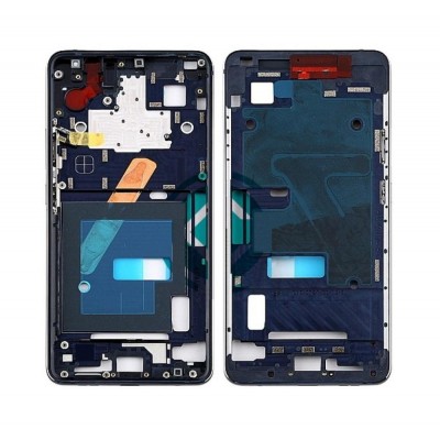 Lcd Frame Middle Chassis For Nokia 9 Pureview Blue By - Maxbhi Com