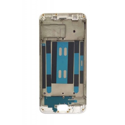 Lcd Frame Middle Chassis For Oppo A39 Gold By - Maxbhi Com