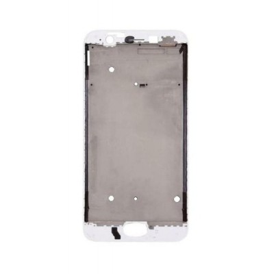Lcd Frame Middle Chassis For Oppo A39 White By - Maxbhi Com