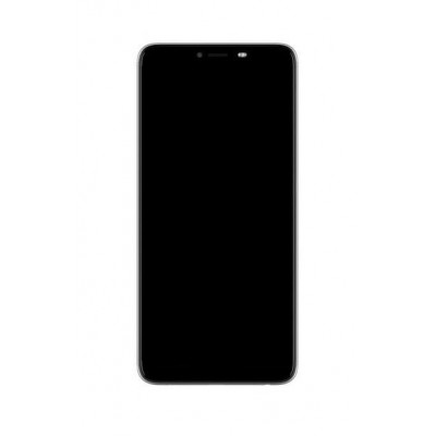 Lcd Frame Middle Chassis For Tecno Mobile Spark 2 Black By - Maxbhi Com