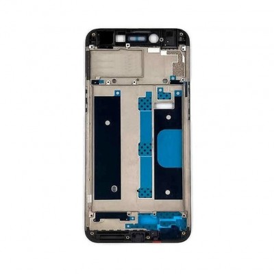 Lcd Frame Middle Chassis For Oppo A71 2018 Blue By - Maxbhi Com